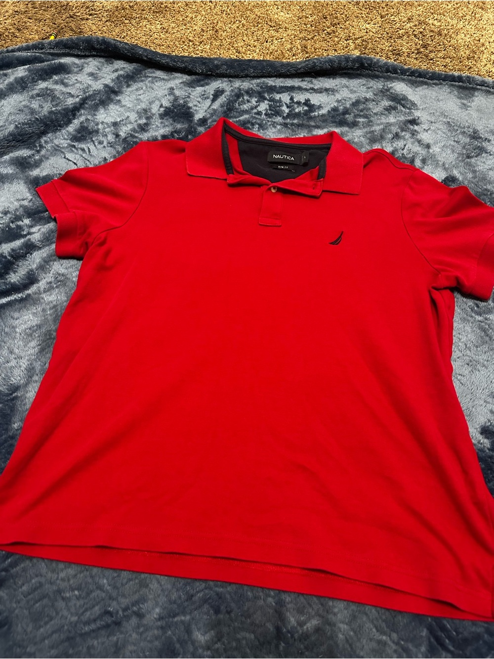 Nautica Men’s Red Polo Shirt